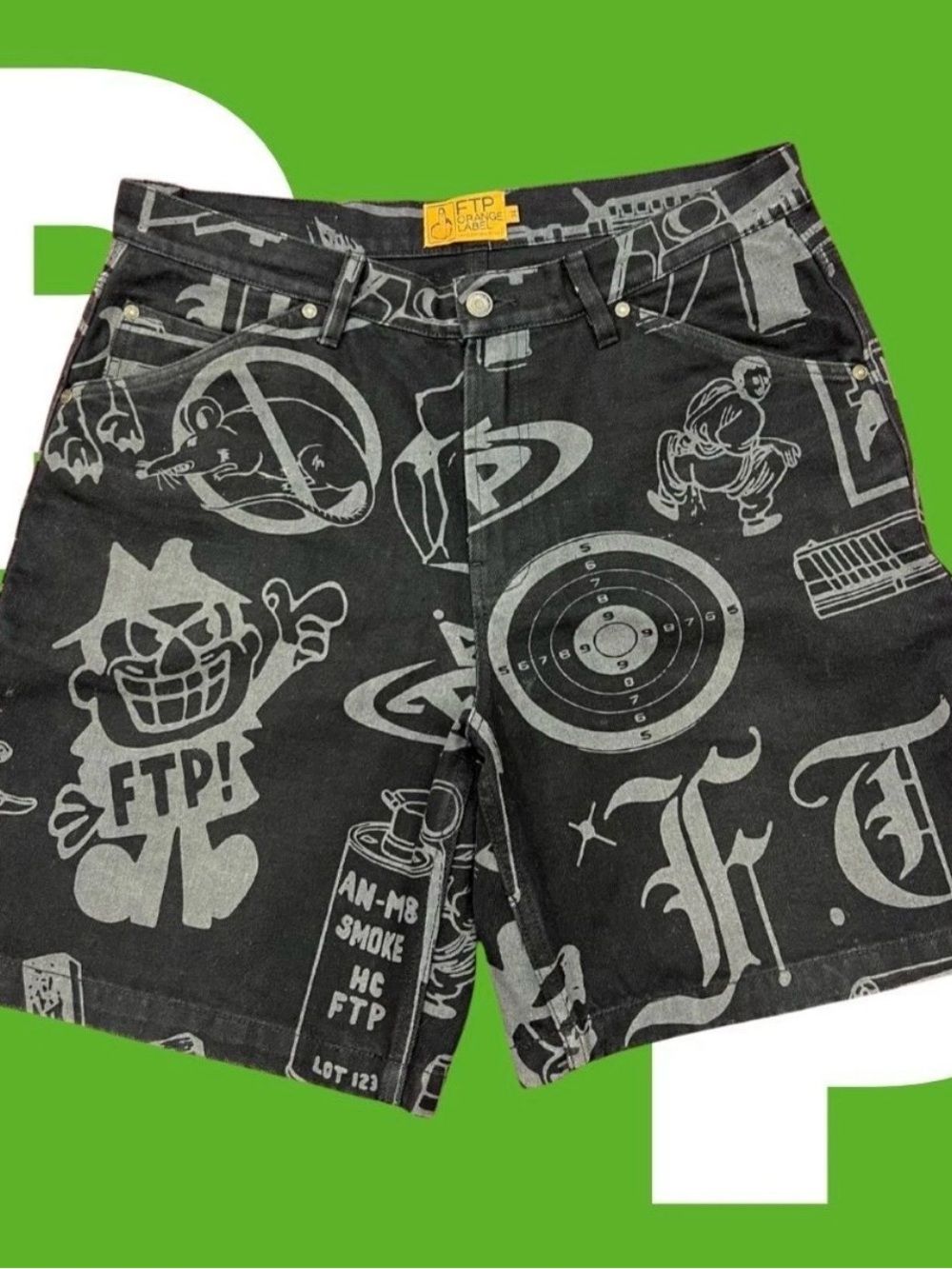 FTP Psycho Denim Short (36)